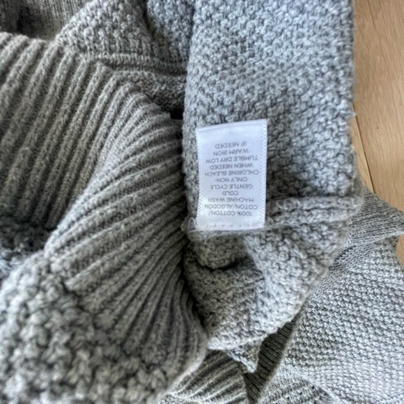 LOFT - Womens Grey Medium Weight Sweater - Picture 3 of 4